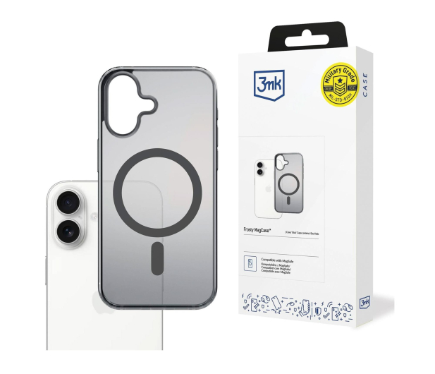 3MK Frosty MagCase Black do iPhone 17 5903108664356 - 1360700 - zdjęcie